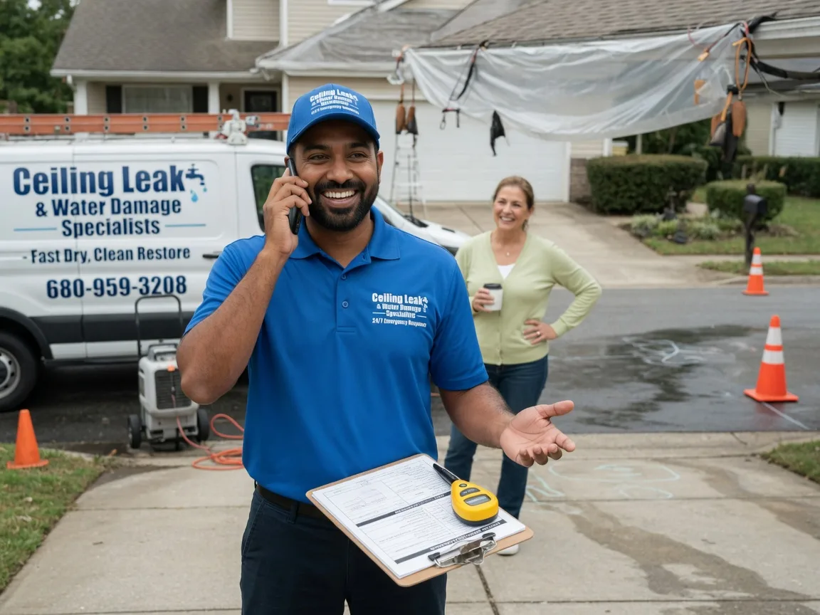 Ceiling Leak Cleanup Pisgah, AL FAQs